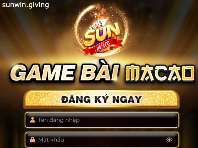 Nhà cái sunwin game bài uy tín
