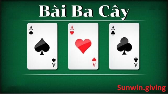 cách lát bài 3 cây
