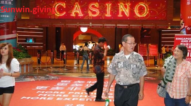 đối tượng có thể đến casino